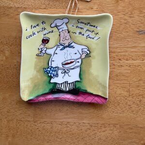 Vintage plate, Mud  Pie.